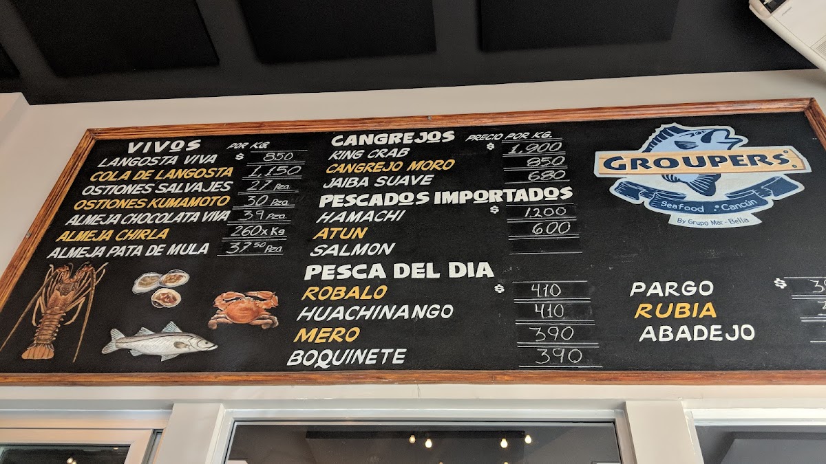 Groupers by Marbella Menu - Image 6